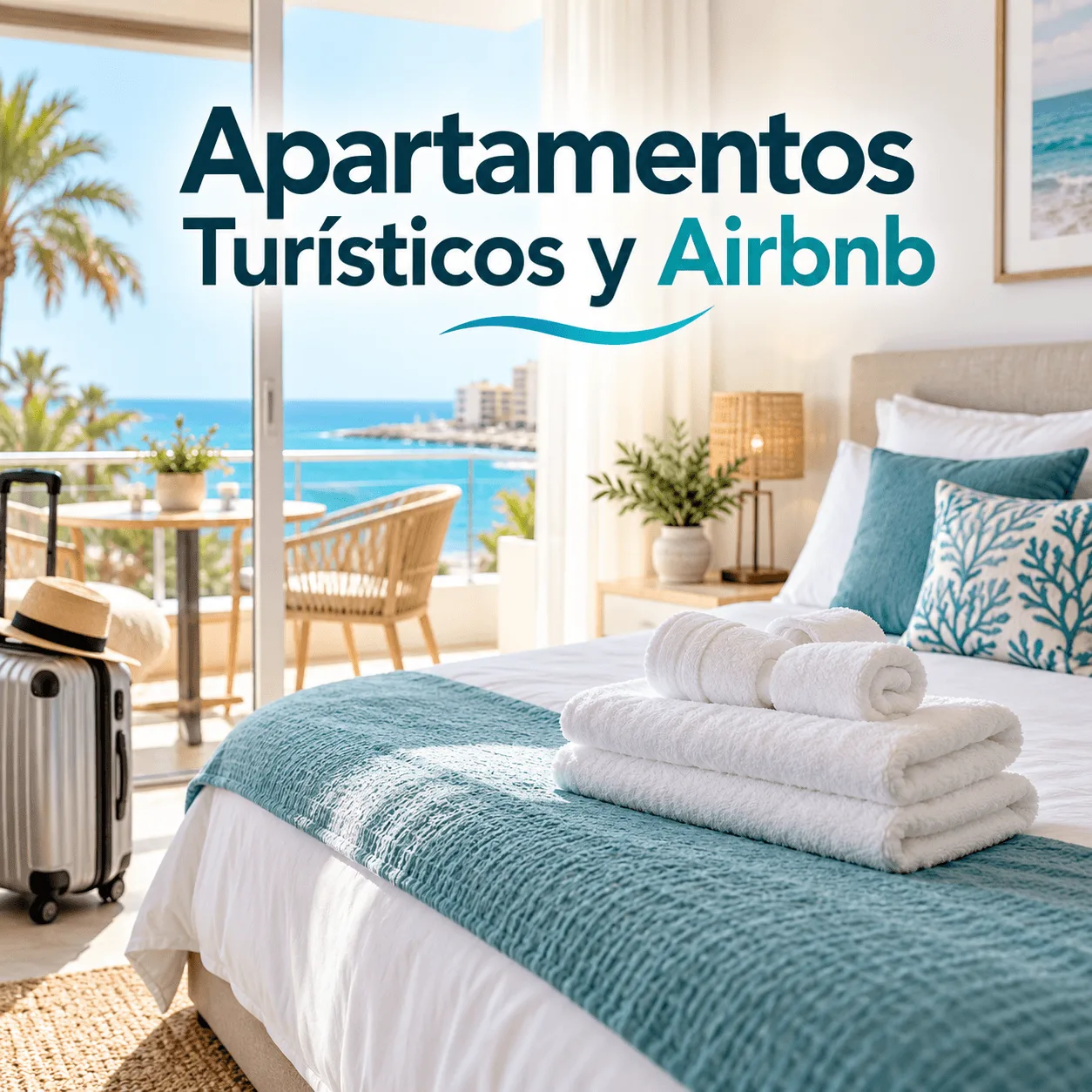 Apartamentos turísticos y Airbnb: ropa de cama y toallas